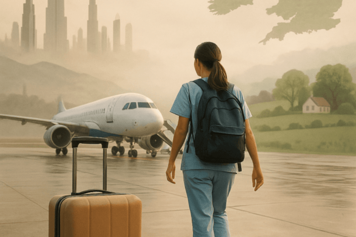 My Journey as a Nurse from Dubai to UK: Step by Step