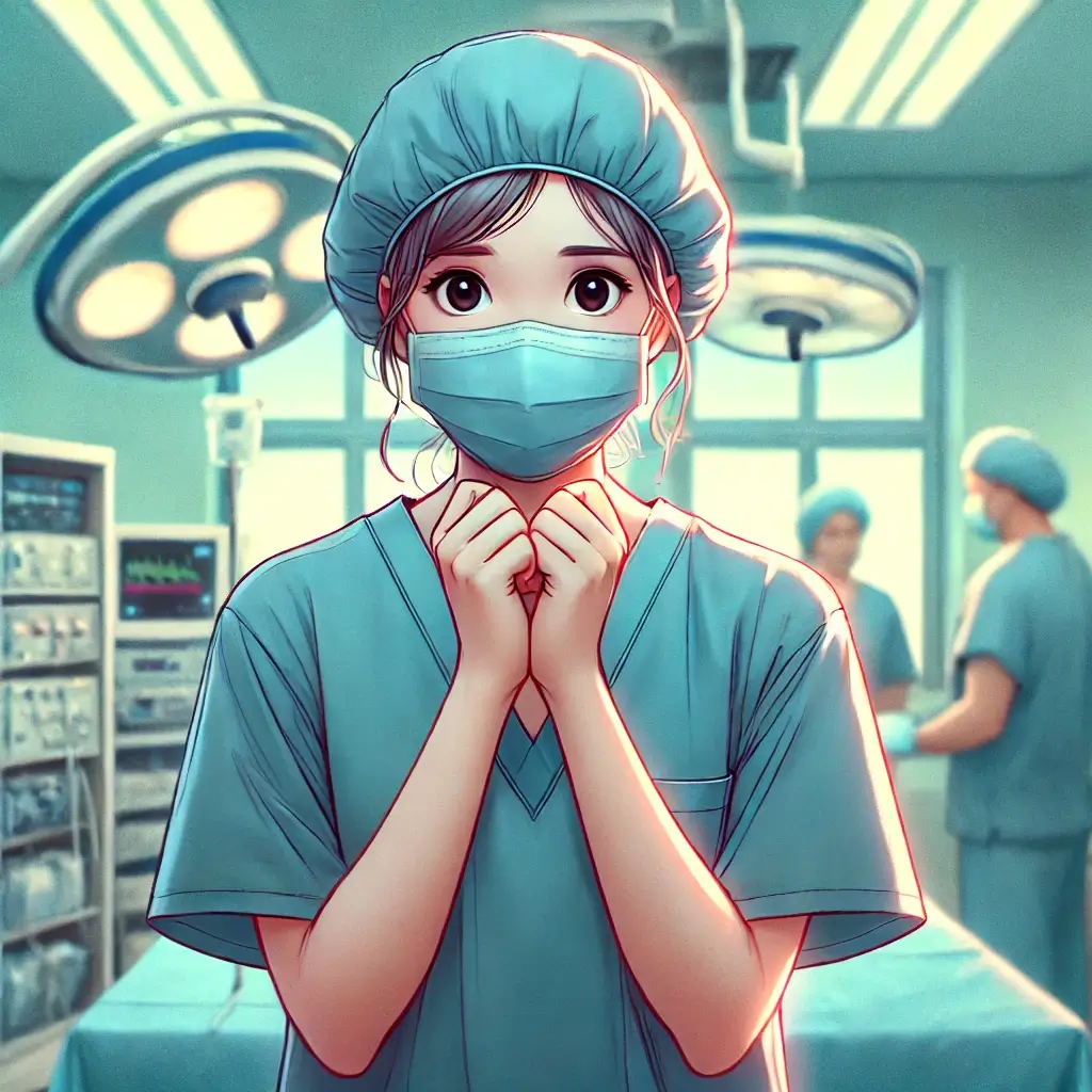 First time in the operating room as a nurse