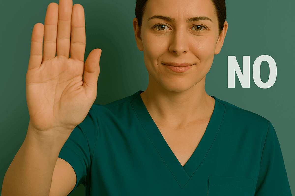 The Art of Saying No Without Guilt: A Nurse’s Perspective