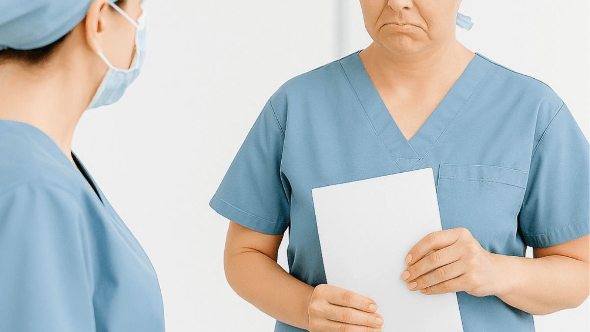 Your Name’s on the Paper”: A Scrub Nurse’s Experience with Blame Culture in Nursing